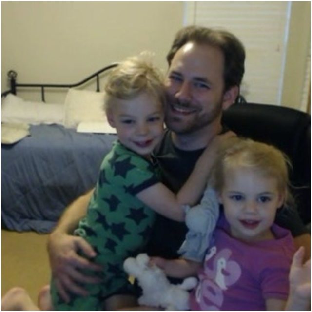 Ryan with his children
