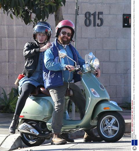 Zach Galifianakis and Quinn Lundberg