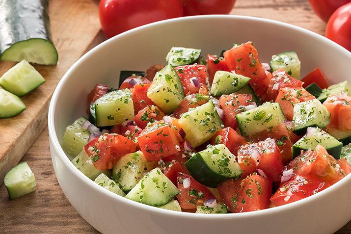 Cucumber and Tomato Salad