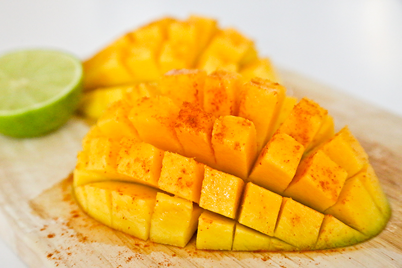 mango with chili