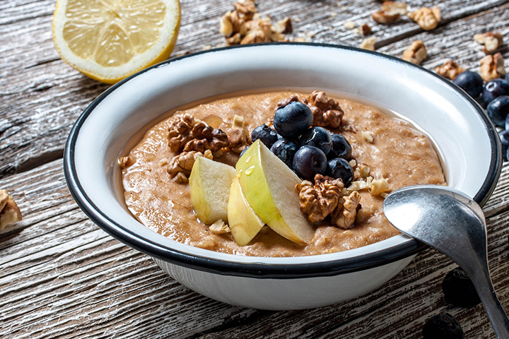 oatmeal and almond butter
