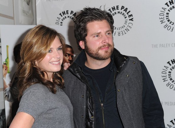 Maggie Lawson and her ex-husband James Roday
