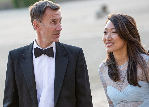 Jeremy Hunt and his Wife