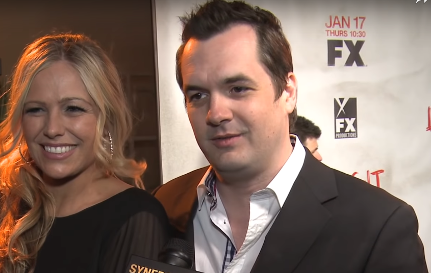 Jim Jefferies and his ex-girlfriend