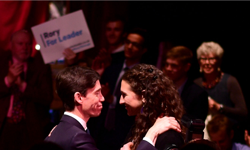 Rory Stewart and Shoshana Clark