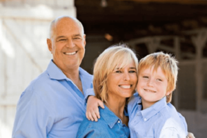 Nancy Alspaugh and late husband, Read Jackson and their son