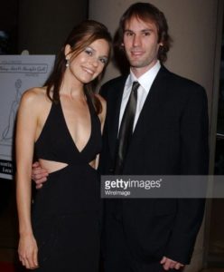 Rachel Boston with her ex-boyfriend