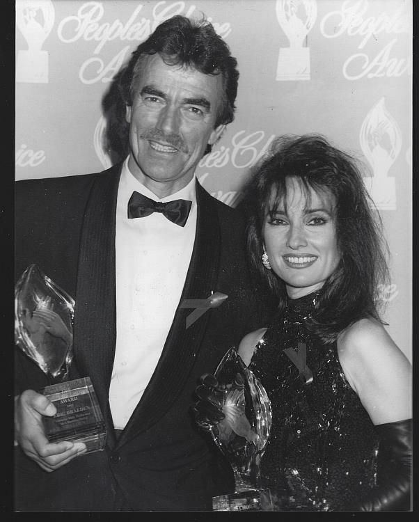 Susan Lucci, All My Children and Eric Braeden, Young and Restless Winners at The Annual People's Choice Awards, March 1992