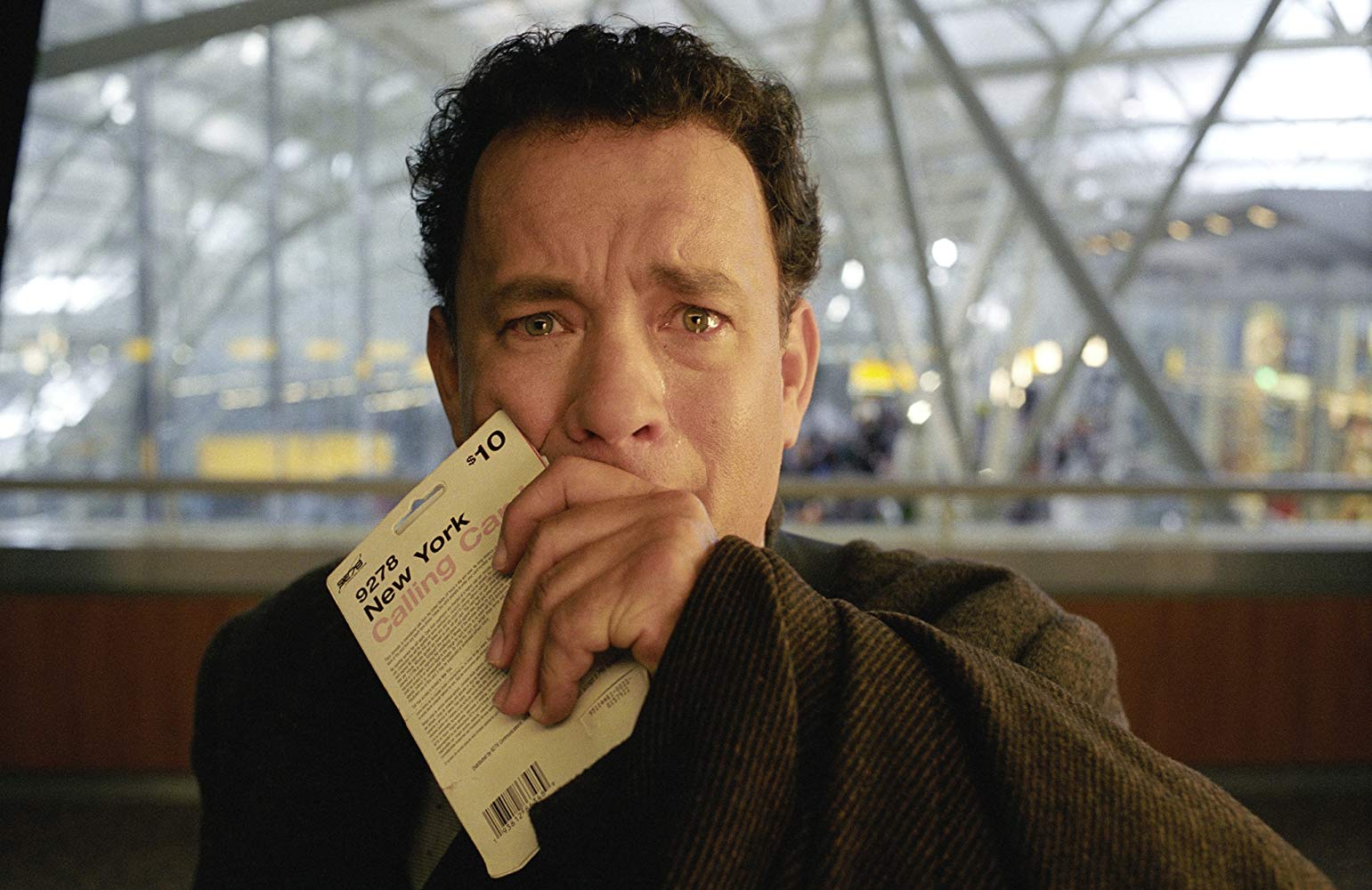 Tom Hanks in movie the terminal