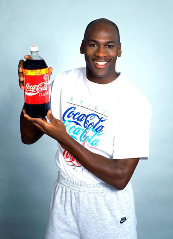 Jordan for Coca Cola endorsement