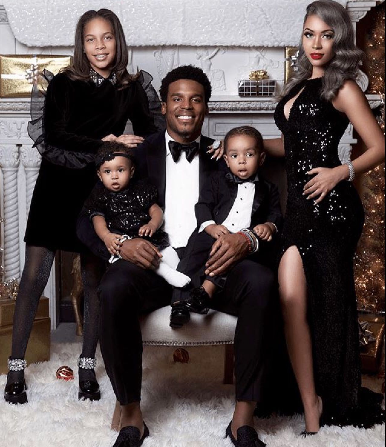 Cam newton family