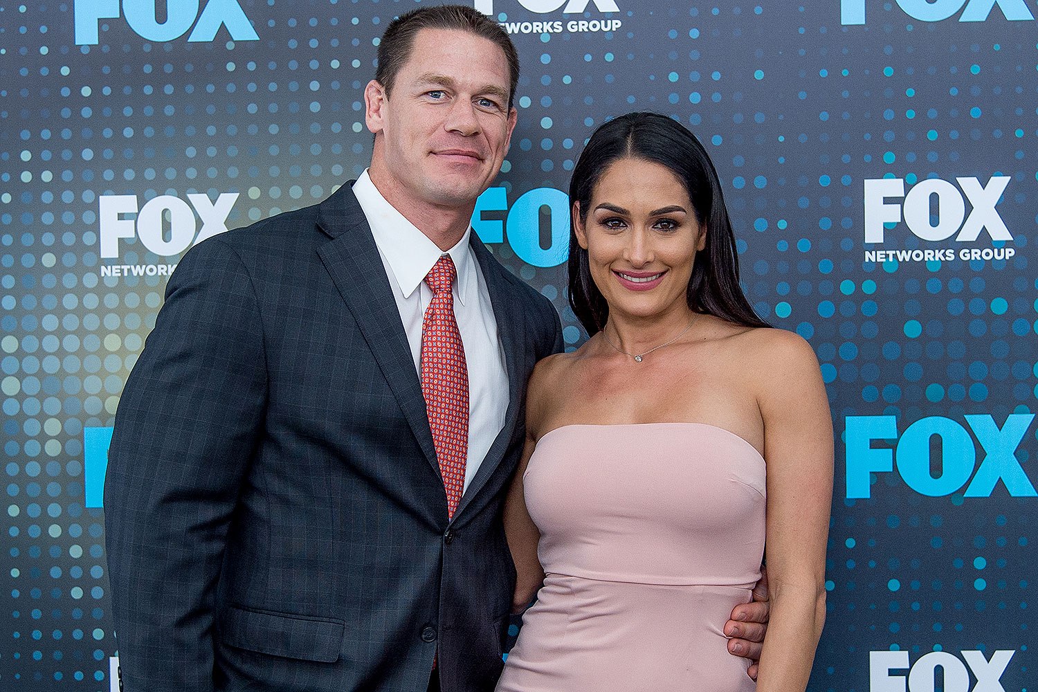 Cena with his ex Nikki Bella