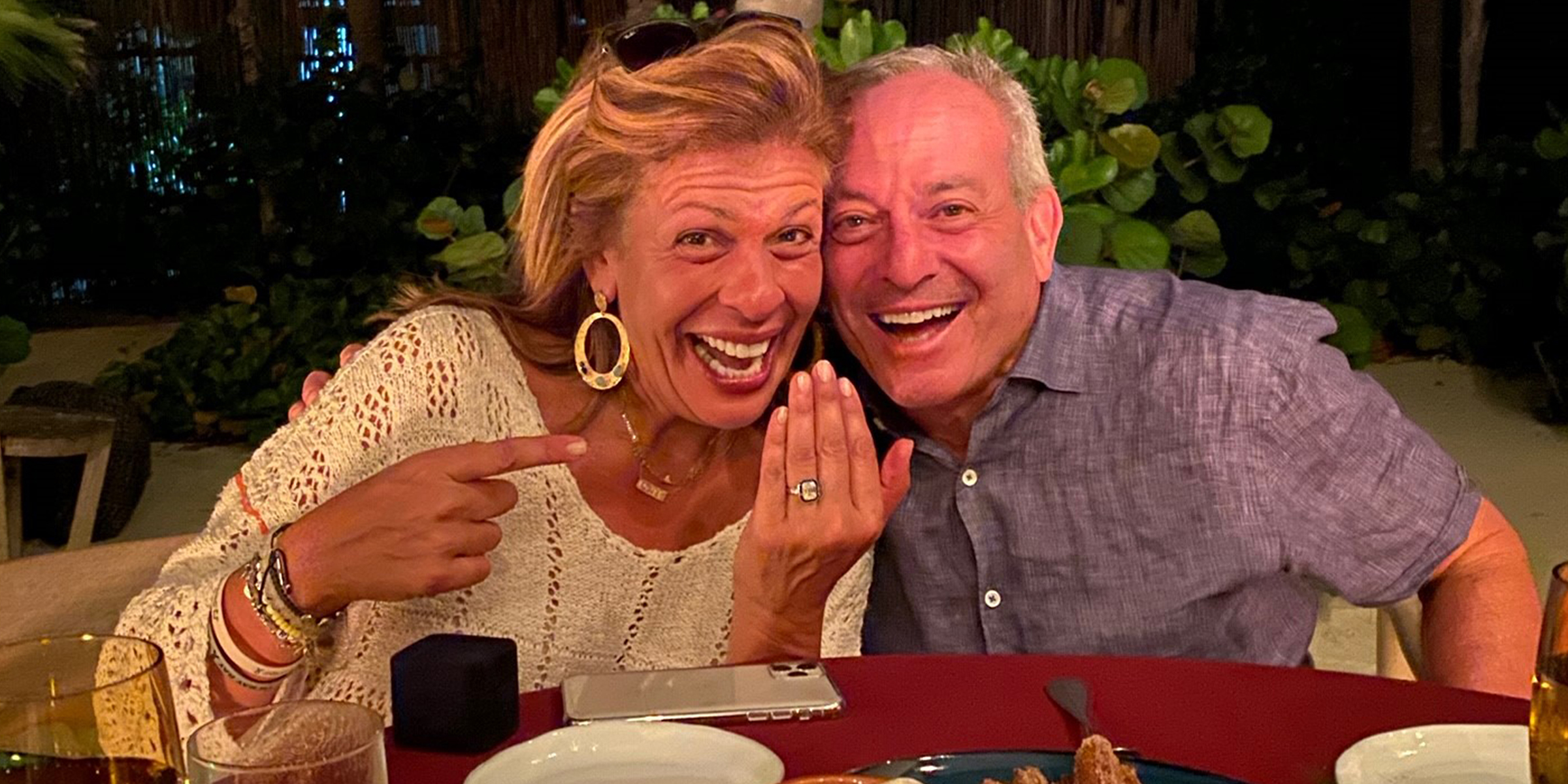 Hoda Kotb and Joel Schiffman