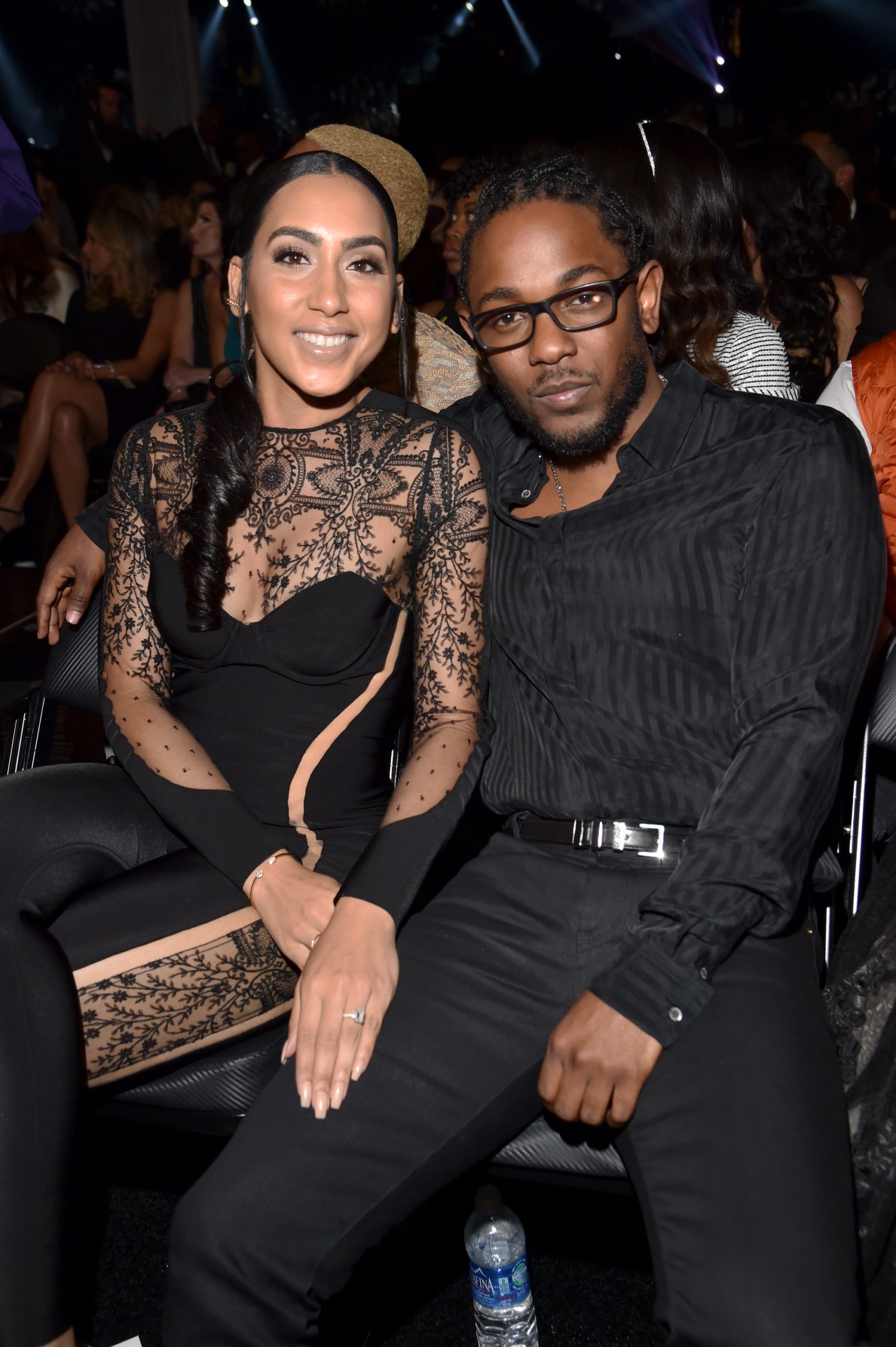 kendrick lamar with Whitney Alford