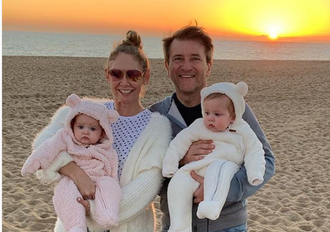 Herjavec with his family