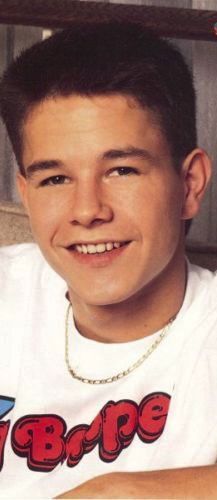 Wahlberg in his high school days