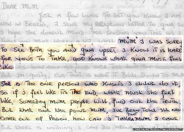 kirje, jonka Hill kirjoitti vankilassa ollessaan