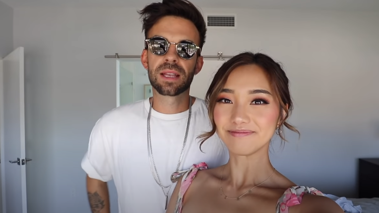 Jenn Im with her husband