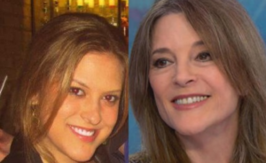 India Emmaline and mother Marianne Williamson