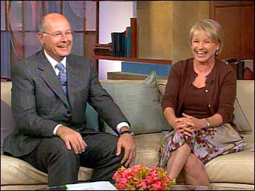 Smith with his wife as a part of the show 'Trading Places'