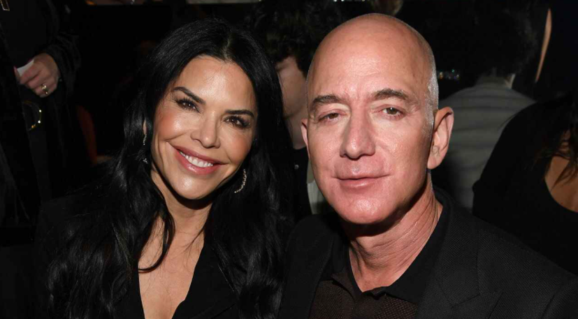 Lauren sanchez and Jeff Bezos