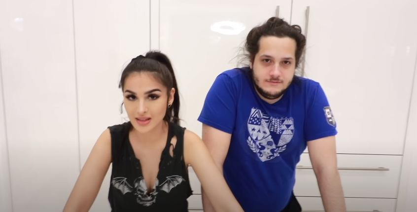 SssniperWolf and her boyfriend