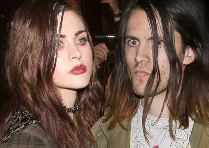 Isaiah Silva and his ex-wife Frances Bean Cobain