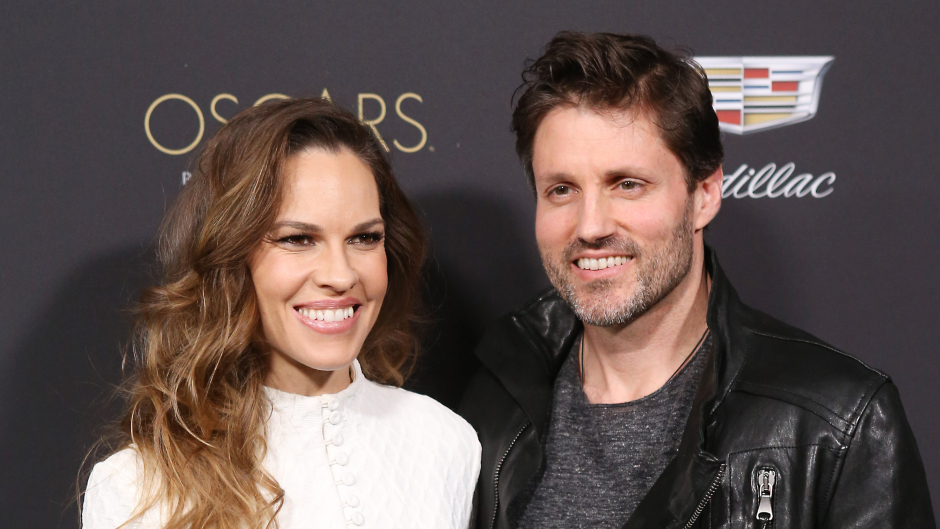 Philip Schneider and Hilary Swank