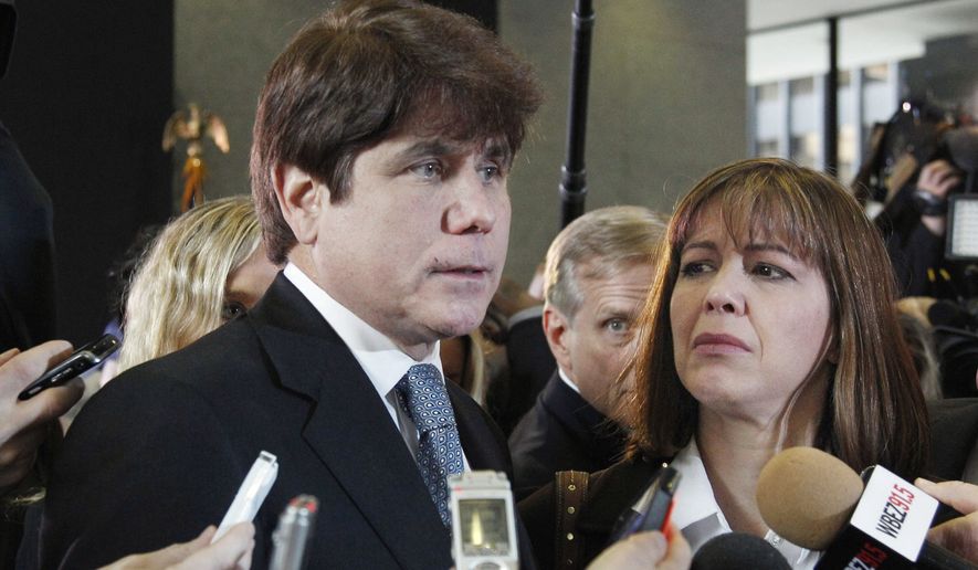 Patricia and her husband Rod Blagojevich
