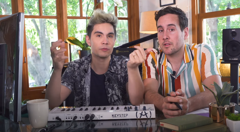 Sam Tsui and husband Casey Breves