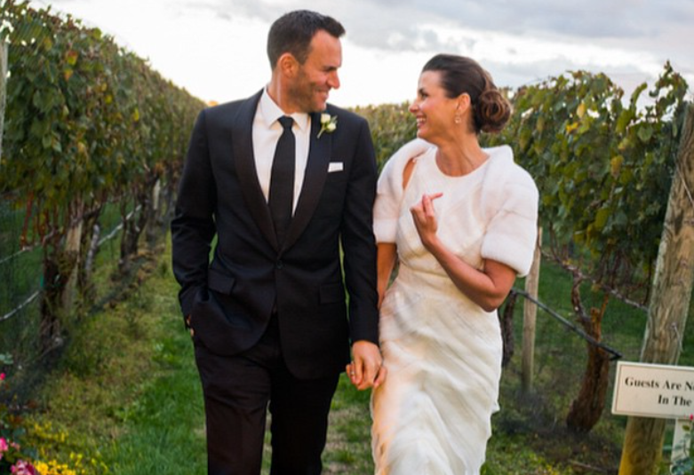 Bridget Moynahan and Andrew Frankel