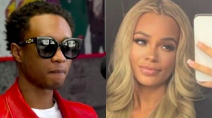 Slim Jxmmi and ex-girlfriend