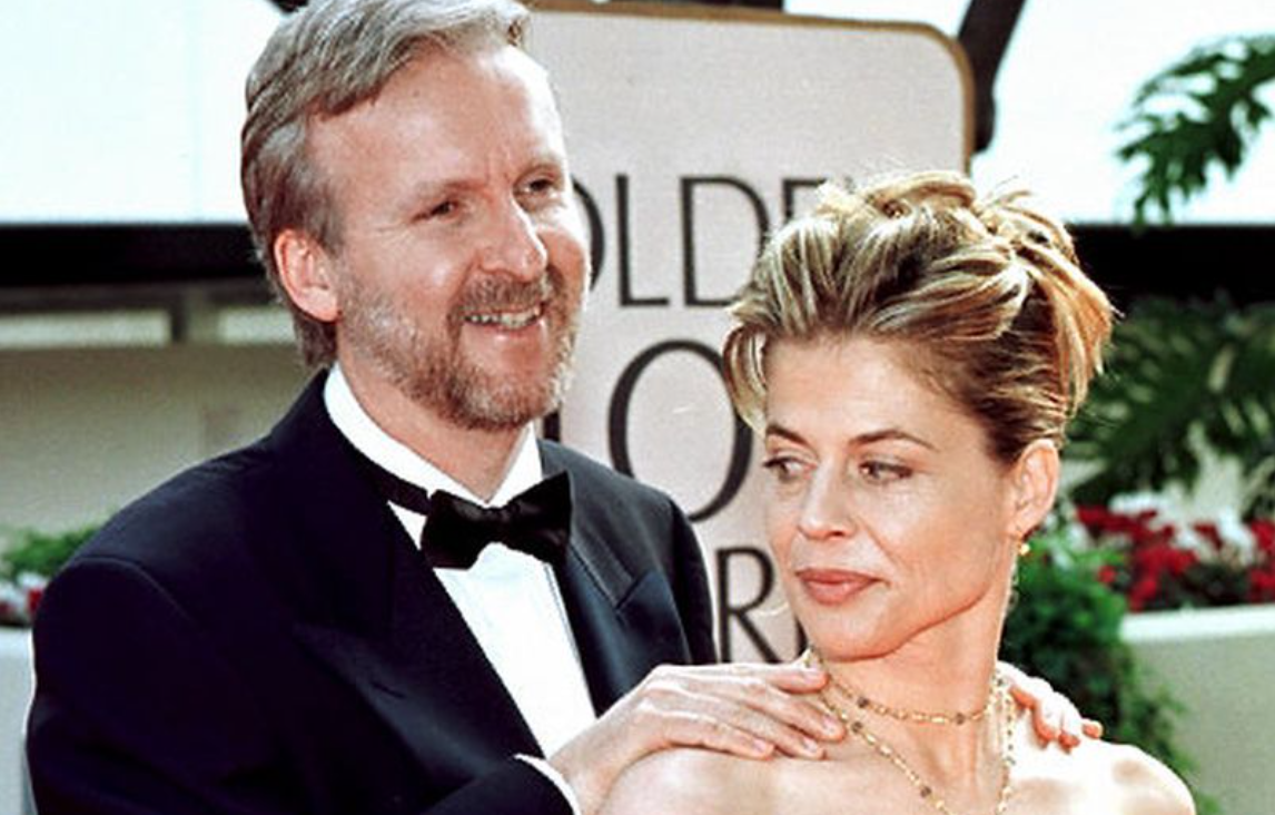 Linda Hamilton and ex-husband James Cameron