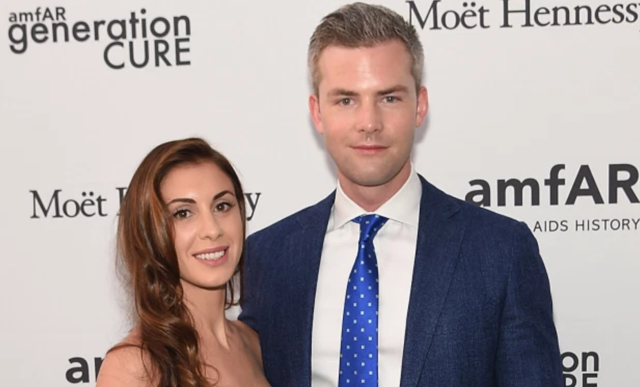 Ryan Serhant and Emilia Bechrakis