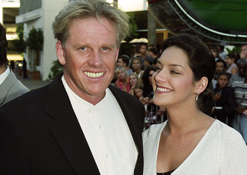 Tiani Warden and Gary Busey