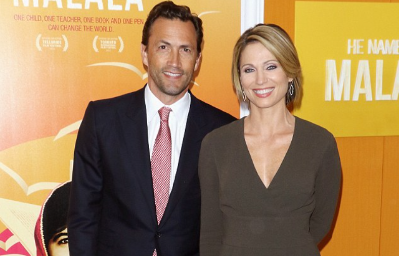 Amy Robach and husband Andrew Shue