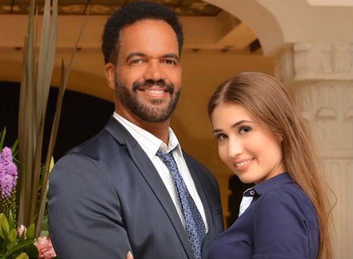 Kseniya Mikhaleva and fiancee Kristoff St. John