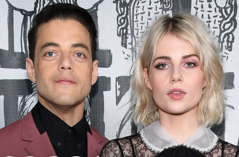 Rami Malek and Lucy