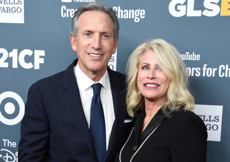 Sheri Kersch Schultz and Howard Schultz