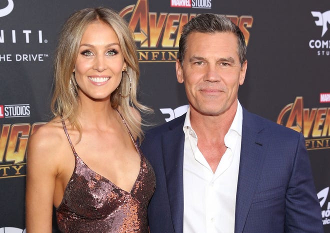 Josh Brolin and Kathryn Boyd