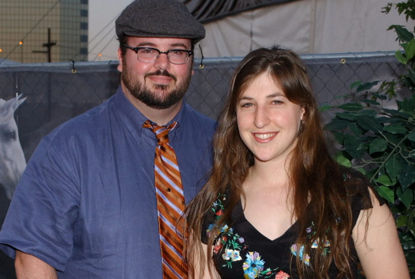 Mayim and ex-husband