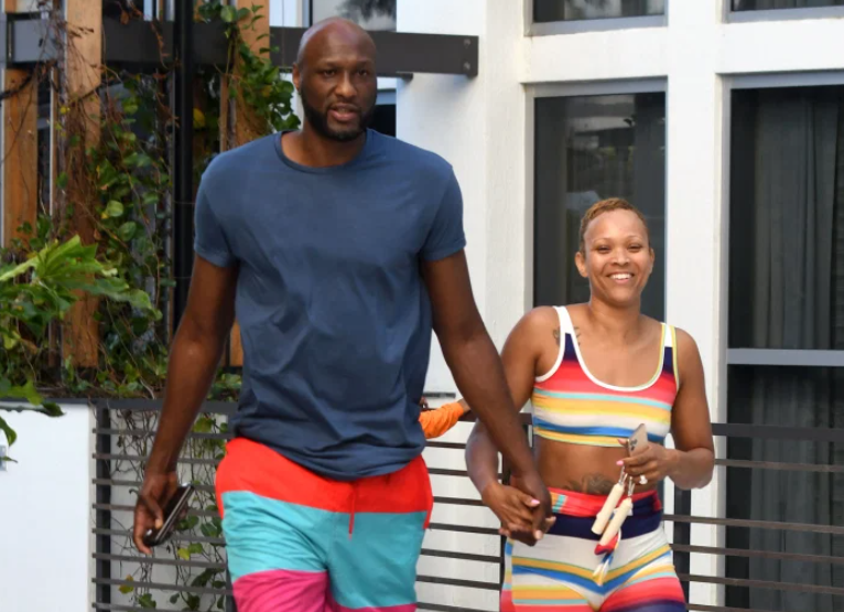 Sabrina Parr and ex-fiance Lamar Odom