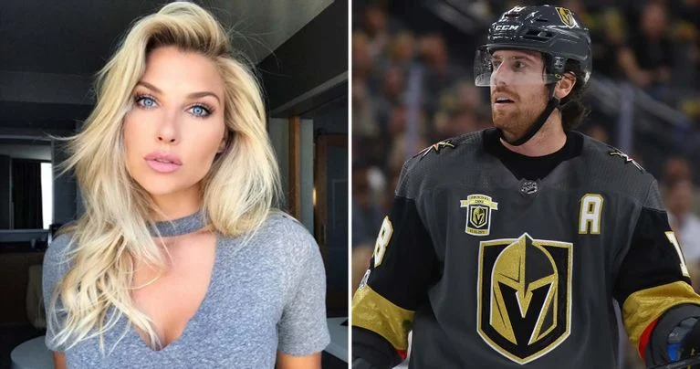 James Neal and Melanie Collins