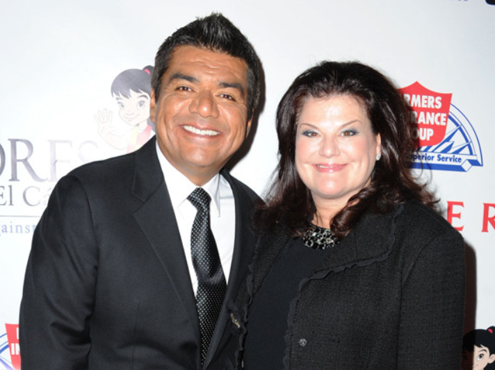 George Lopez and ex-wife Ann