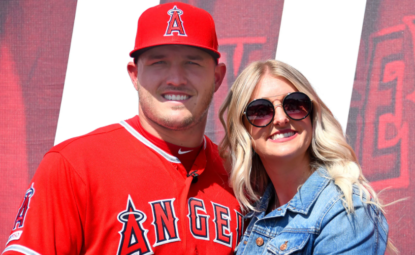 Jessica and Mike Trout