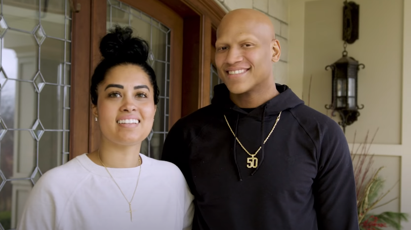Michelle and Ryan Shazier