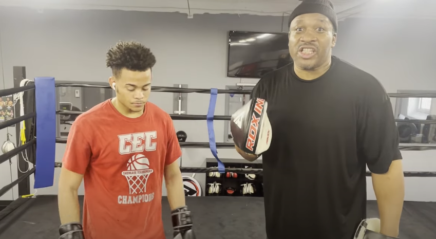 Tim Witherspoon training video