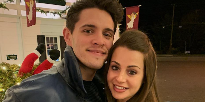 Casey Cott and his wife